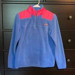 NWOT Vineyard Vines Fleece Shep Shirt Quarter Zip